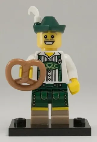 Lederhosen Guy, Series 8 (Complete Set with Stand and Accessories)