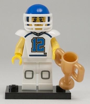 Football Player, Series 8 (Complete Set with Stand and Accessories)