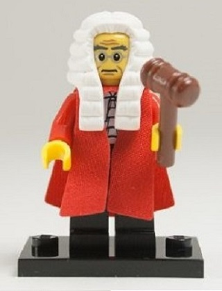 Judge, Series 9 (Complete Set with Stand and Accessories)