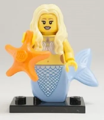 Mermaid, Series 9 (Complete Set with Stand and Accessories)