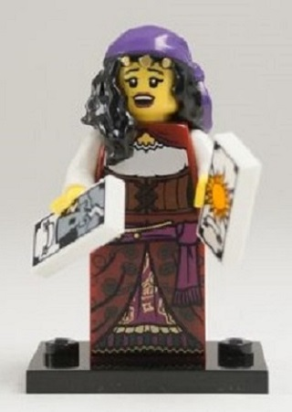 Fortune Teller, Series 9 (Complete Set with Stand and Accessories)