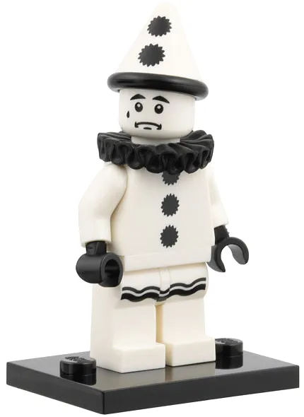 Sad Clown, Series 10 (Complete Set with Stand and Accessories)