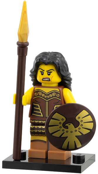 Warrior Woman, Series 10 (Complete Set with Stand and Accessories)