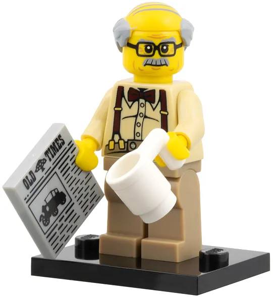 Grandpa, Series 10 (Complete Set with Stand and Accessories)