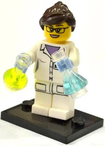Scientist, Series 11 (Complete Set with Stand and Accessories)