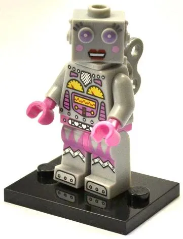 Lady Robot, Series 11 (Complete Set with Stand and Accessories)