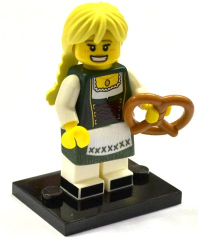 Pretzel Girl, Series 11 (Complete Set with Stand and Accessories)