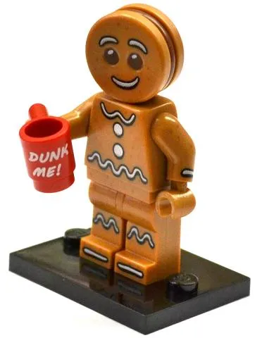 Gingerbread Man, Series 11 (Complete Set with Stand and Accessories)
