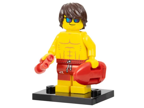 Lifeguard, Series 12 (Complete Set with Stand and Accessories)