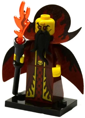 Evil Wizard, Series 13 (Complete Set with Stand and Accessories)