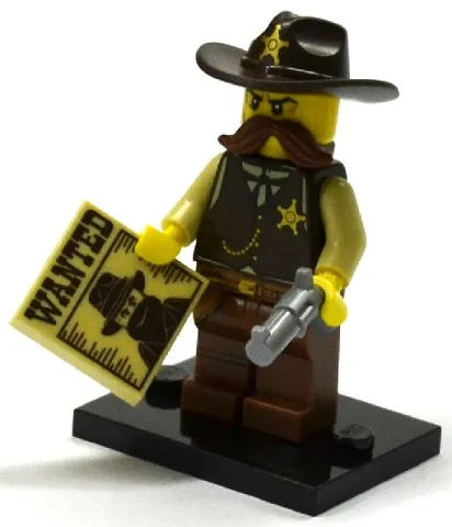 Sheriff, Series 13 (Complete Set with Stand and Accessories)