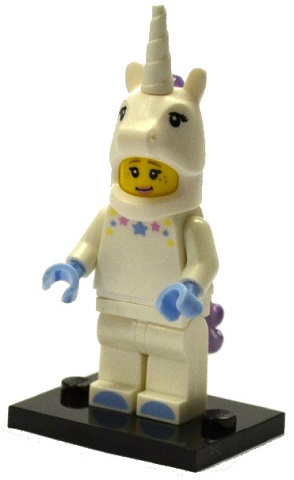 Unicorn Girl, Series 13 (Complete Set with Stand and Accessories)