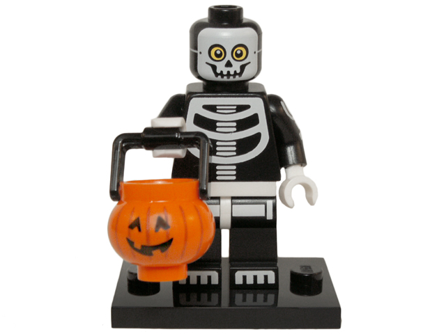 Skeleton Guy, Series 14 (Complete Set with Stand and Accessories)