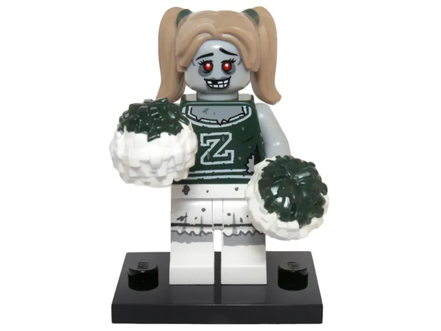 Zombie Cheerleader, Series 14 (Complete Set with Stand and Accessories)