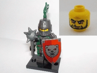 Frightening Knight, Series 15 (Complete Set with Stand and Accessories)