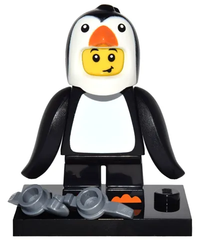 Penguin Boy, Series 16 (Complete Set with Stand and Accessories)