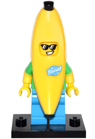 Banana Guy, Series 16 (Complete Set with Stand and Accessories)
