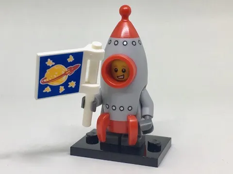 Rocket Boy, Series 17 (Complete Set with Stand and Accessories)