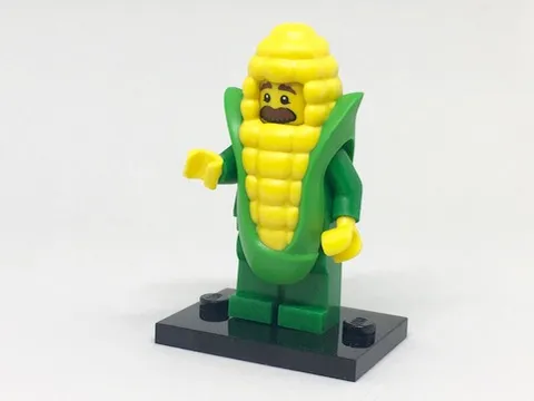 Corn Cob Guy, Series 17 (Complete Set with Stand and Accessories)