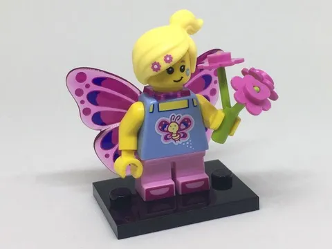 Butterfly Girl, Series 17 (Complete Set with Stand and Accessories)