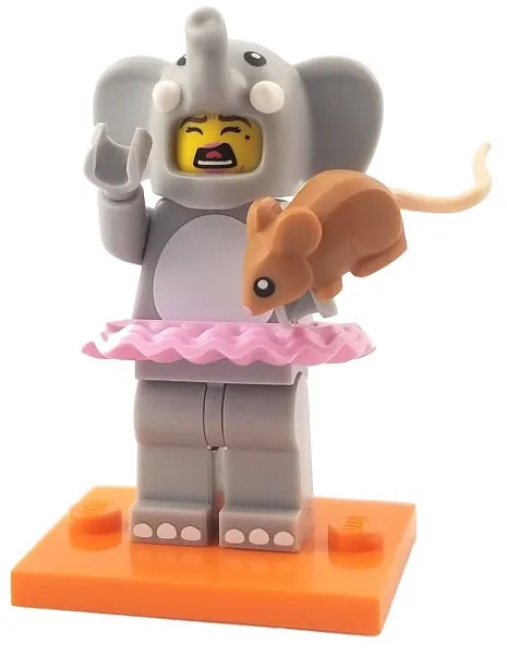 Elephant Costume Girl, Series 18 (Complete Set with Stand and Accessories)
