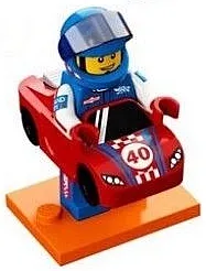 Race Car Guy, Series 18 (Complete Set with Stand and Accessories)
