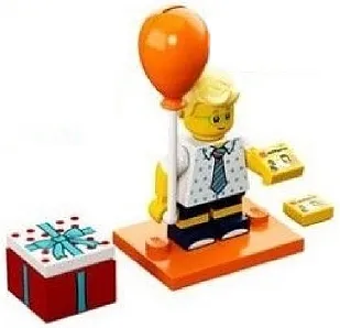 Birthday Party Boy, Series 18 (Complete Set with Stand and Accessories)