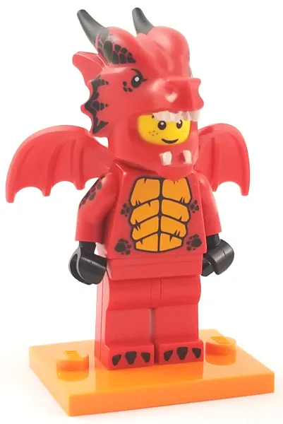 Dragon Suit Guy, Series 18 (Complete Set with Stand and Accessories)