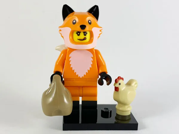 Fox Costume Girl, Series 19 (Complete Set with Stand and Accessories)