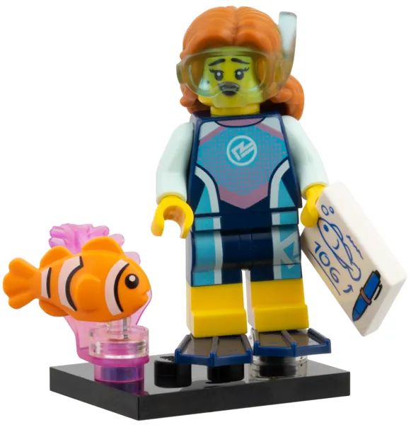 Marine Biologist, Series 29 (Complete Set with Stand and Accessories)