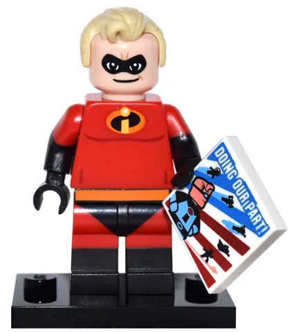 Mr. Incredible, Disney, Series 1 (Complete Set with Stand and Accessories)