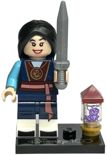 Mulan, Disney 100 (Complete Set with Stand and Accessories)