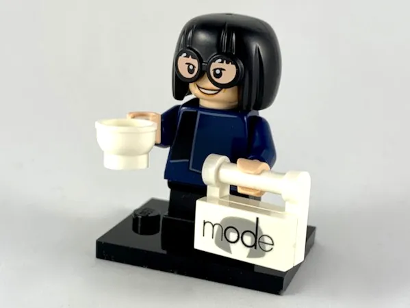 Edna Mode, Disney, Series 2 (Complete Set with Stand and Accessories)