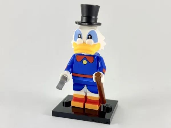 Scrooge McDuck, Disney, Series 2 (Complete Set with Stand and Accessories)