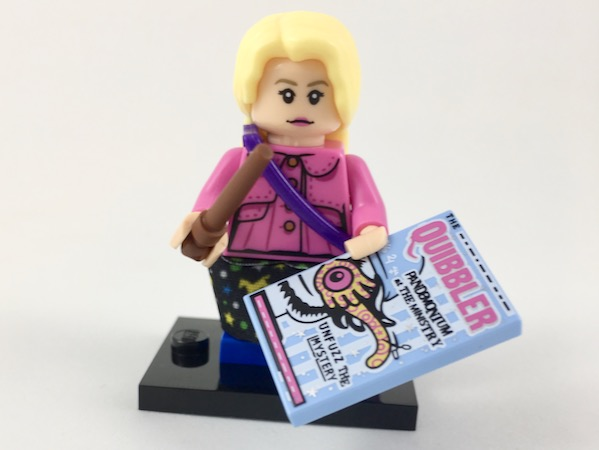 Luna Lovegood, Harry Potter, Series 1 (Complete Set with Stand and Accessories)