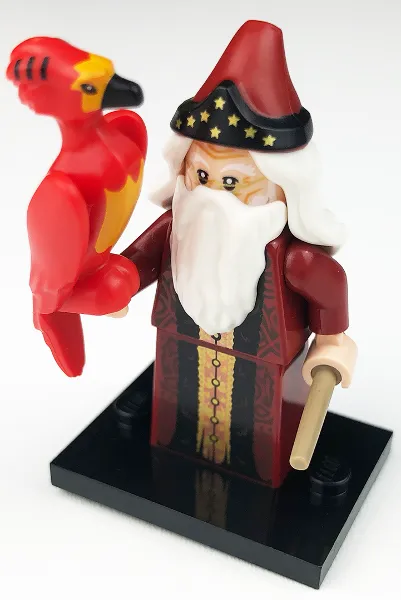 Headmaster Albus Dumbledore, Harry Potter, Series 2 (Complete Set with Stand and Accessories)
