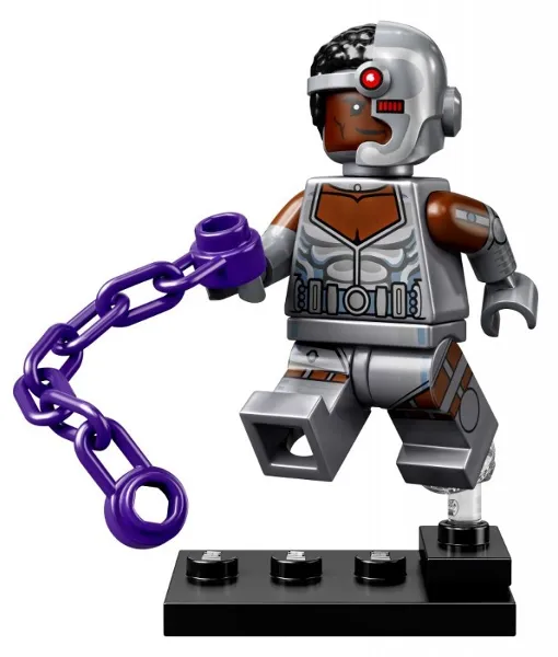 Cyborg, DC Super Heroes (Complete Set with Stand and Accessories)