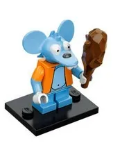 Itchy, The Simpsons, Series 1 (Complete Set with Stand and Accessories)