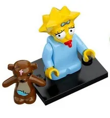 Maggie Simpson, The Simpsons, Series 1 (Complete Set with Stand and Accessories)