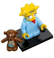 Maggie Simpson, The Simpsons, Series 1 (Complete Set with Stand and Accessories)