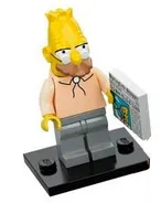 Grampa Simpson, The Simpsons, Series 1 (Complete Set with Stand and Accessories)