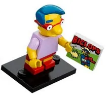 Milhouse Van Houten, The Simpsons, Series 1 (Complete Set with Stand and Accessories)