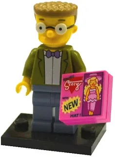 Waylon Smithers, The Simpsons, Series 2 (Complete Set with Stand and Accessories)