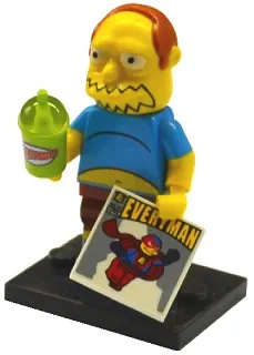 Comic Book Guy, The Simpsons, Series 2 (Complete Set with Stand and Accessories)