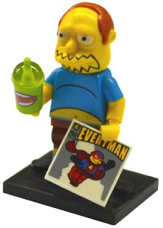 Comic Book Guy, The Simpsons, Series 2 (Complete Set with Stand and Accessories)