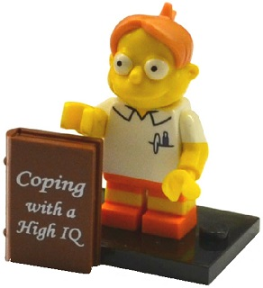 Martin Prince, The Simpsons, Series 2 (Complete Set with Stand and Accessories)