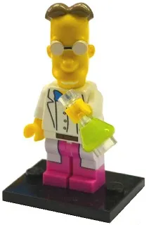 Professor Frink, The Simpsons, Series 2 (Complete Set with Stand and Accessories)