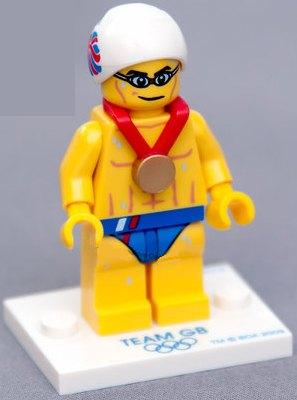 Stealth Swimmer, Team GB (Complete Set with Stand and Accessories)