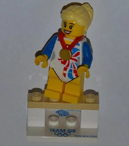 Flexible Gymnast, Team GB (Complete Set with Stand and Accessories)