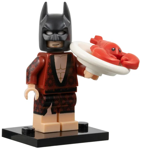 Lobster-Lovin' Batman, The LEGO Batman Movie, Series 1 (Complete Set with Stand and Accessories)